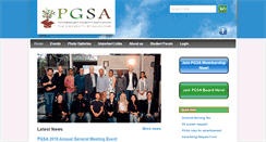 Desktop Screenshot of pgsa.org.nz