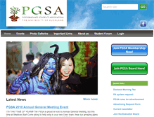 Tablet Screenshot of pgsa.org.nz