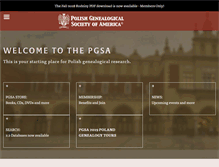 Tablet Screenshot of pgsa.org